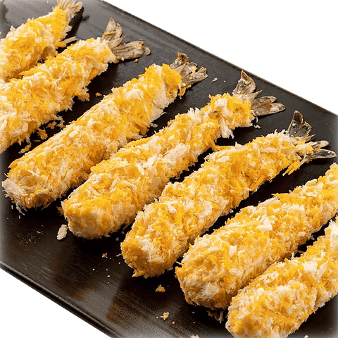 Aquablue, Torpedo Shrimp, Breaded Peeled & Deveined, Tail-on