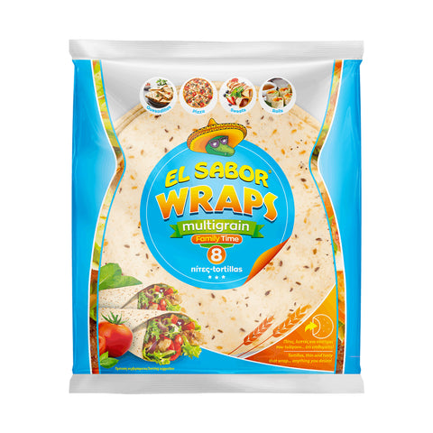 El Sabor, Multigrain Wraps Family Time