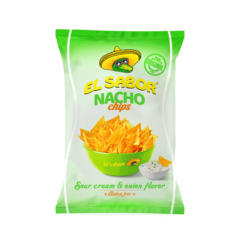 El Sabor, Nacho Chips, Sour Cream & Onions
