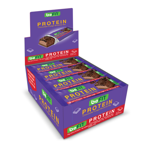 Eurocake, Cake Protein Bar, Brownie Chocolate Fudge (Full Pack)