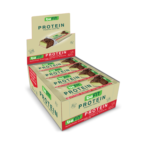 Eurocake, Cake Protein Bar, Pistachio (Full Pack)