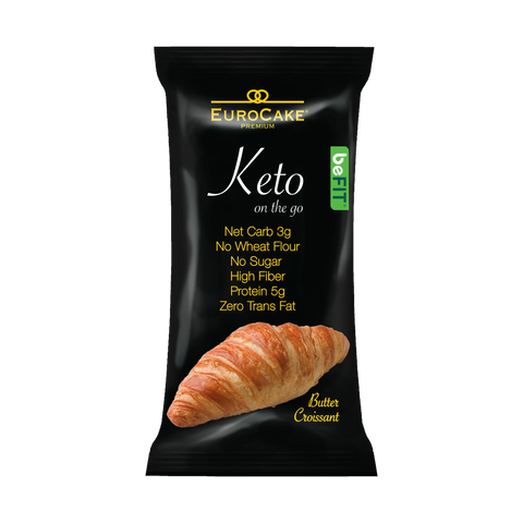 Eurocake, Premium Befit Keto Butter Croissant (Full Pack)