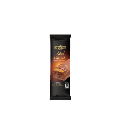 Eurocake Premium, Salted Caramel Choco Coated Cake (Full Pack)