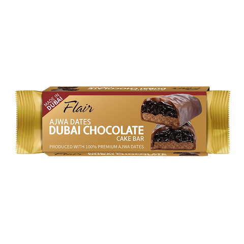 Flair, Ajwa Dates Dubai Chocolate Cake Bar