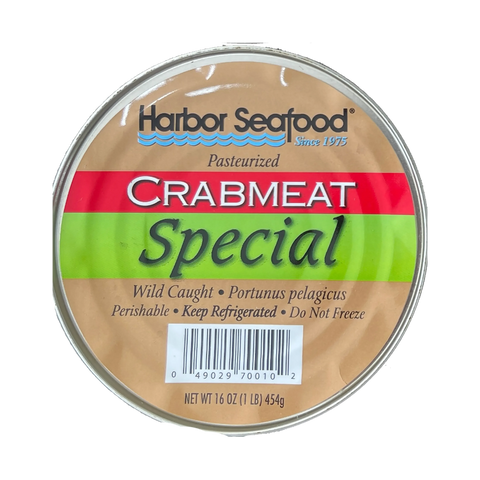 Harbor Seafood, Wild Pasteurized Fresh Crab, Special Green