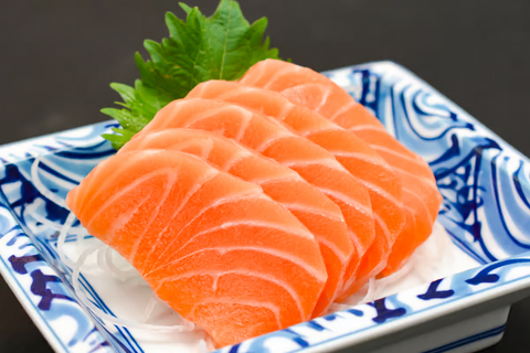 Aquablue, Salmon Sashimi