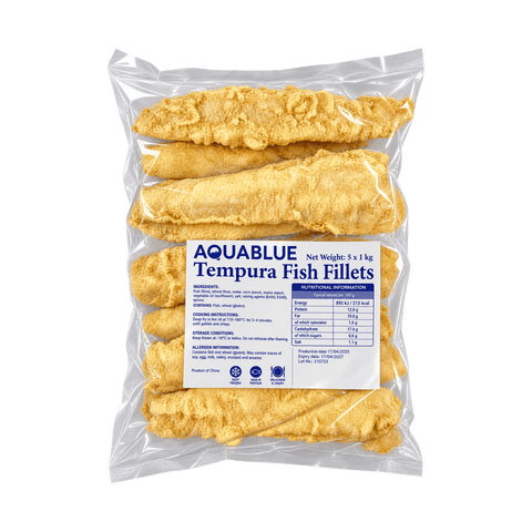 Aquablue, Tempura Fish Fillets (1 Kg)