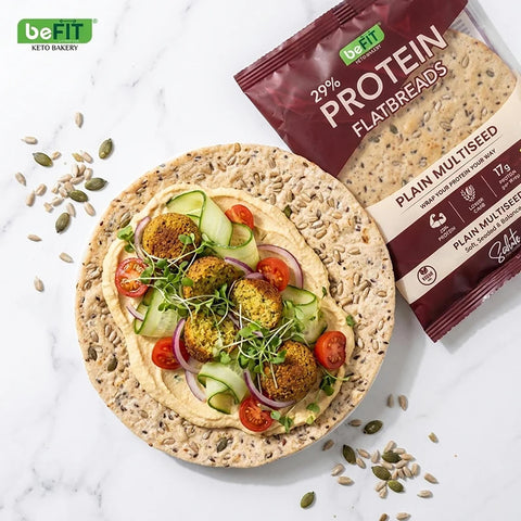 Befit, Protein Flatbreads Plain Multiseed