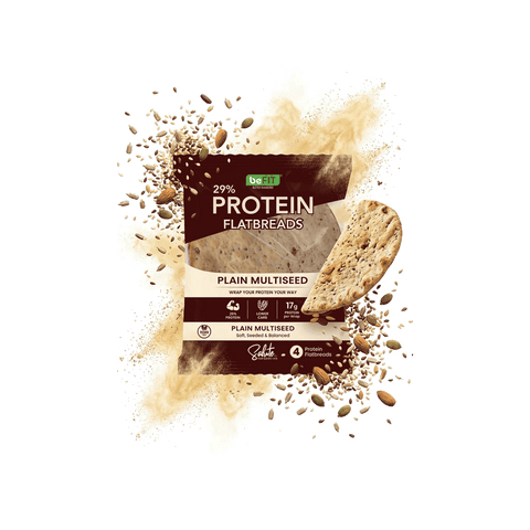 Befit, Protein Flatbreads Plain Multiseed