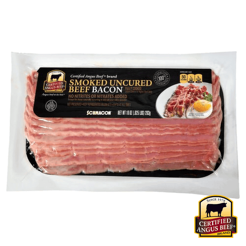 Certified Angus Beef, Bacon (Smoked Uncured Beef Slices)