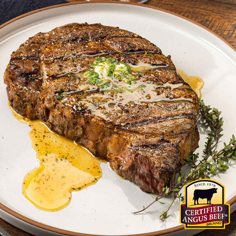 Certified Angus Beef, Boneless Ribeye, Lip-on