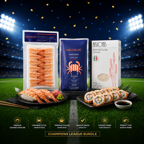 FIFA World Cup 2026 - Aquablue Sushi Ebi & Aquablue Crab Premium & Ristoris Sushi Rice