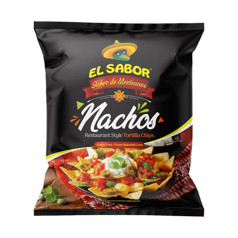 El Sabor, Nachos, Restaurant Style