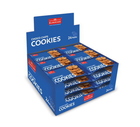 Eurocake, Chocolate Chip Cookies (Full Pack)