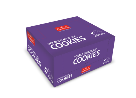 Eurocake, Double Chocolate Chip Cookies (Full Pack)