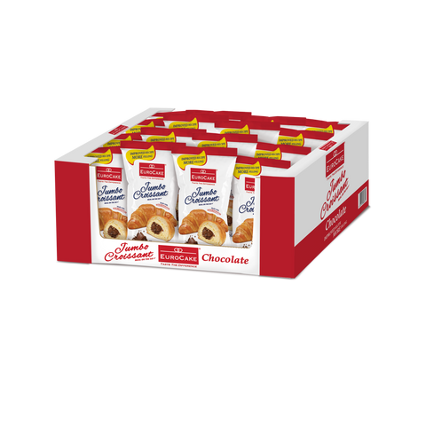 Eurocake, Jumbo Croissant Chocolate (Full Pack)