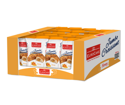 Eurocake, Jumbo Croissant Honey (Full Pack)