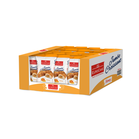 Eurocake, Jumbo Croissant Honey (Full Pack)