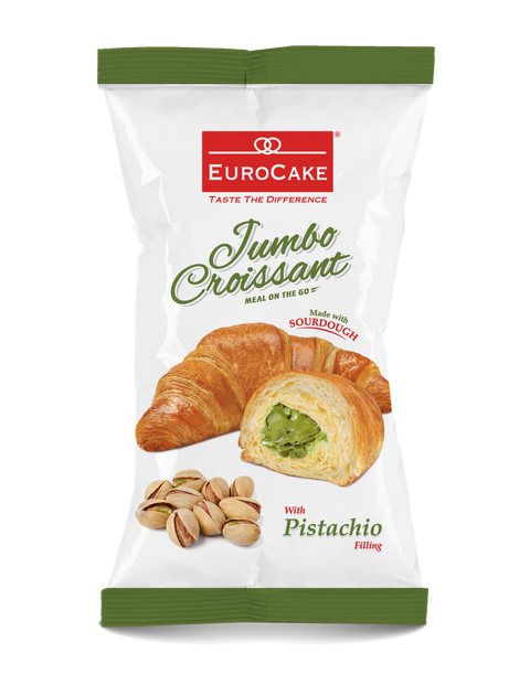 Eurocake, Jumbo Croissant Pistachio 