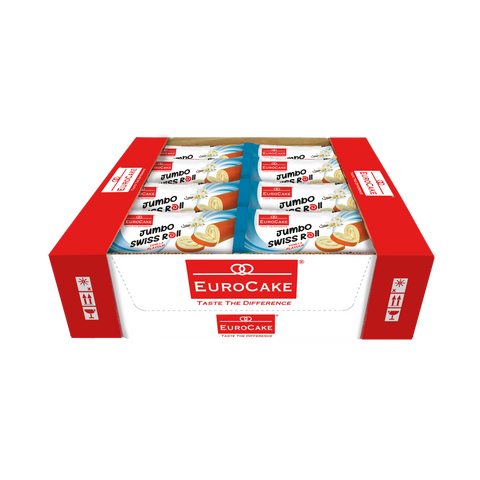 Eurocake, Jumbo Swiss Roll, Vanilla (Full Pack)