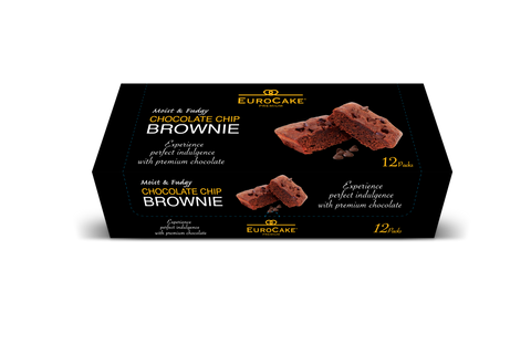 Eurocake, Premium Chocolate Chip Brownie Multipack