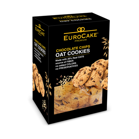 Eurocake, Premium Chocolate Chip Oat Cookies