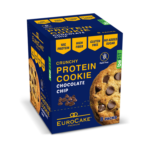 Eurocake, Protein Cookie Chocolate Chip (Full Pack)