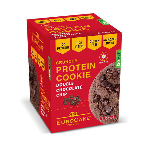 Eurocake, Protein Cookie Double Chocolate (Full Pack)