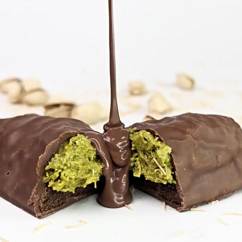 Flair, Pistachio Kunafa Dubai Chocolate Cake Bar (Full Pack)