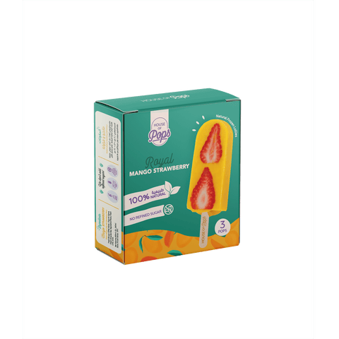 House of Pops, Royal Collection, Mango Strawberry Multipack (3x80 mL)