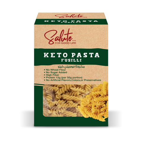 Salute, Keto Fusilli Pasta