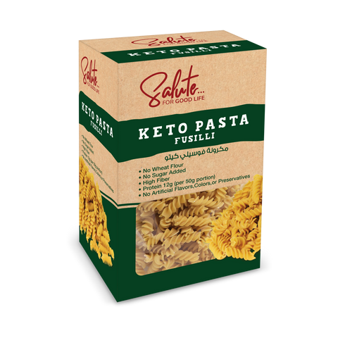 Salute, Keto Fusilli Pasta