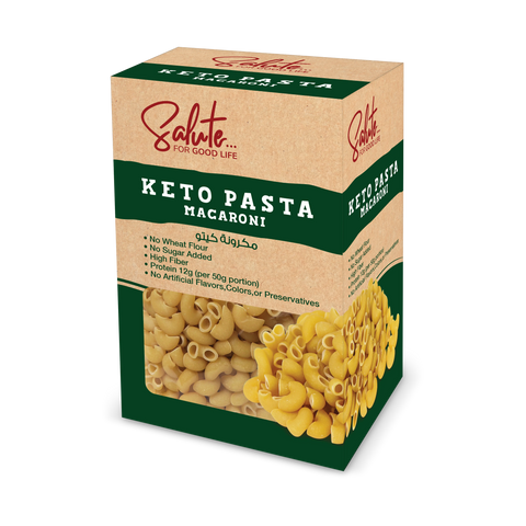 Salute, Keto Macaroni Pasta