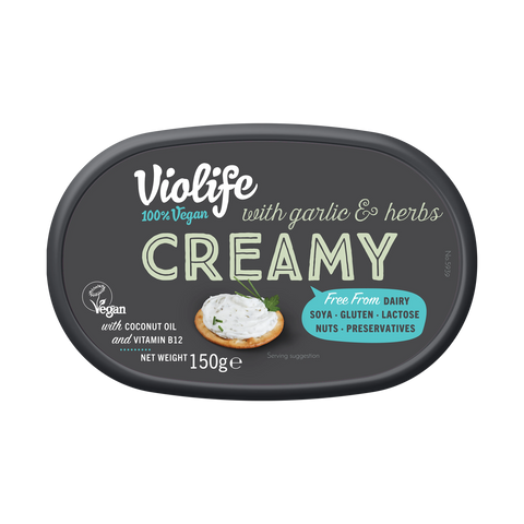 Violife, Creamy Garlic & Herbs