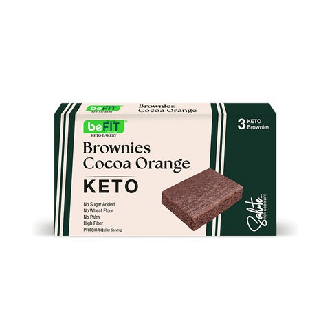 Befit, Salute, Keto Brownie Cocoa Orange